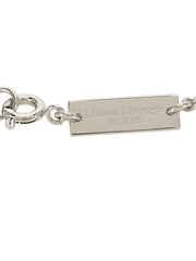 Maison Margiela Silver Brass Necklace - One Size