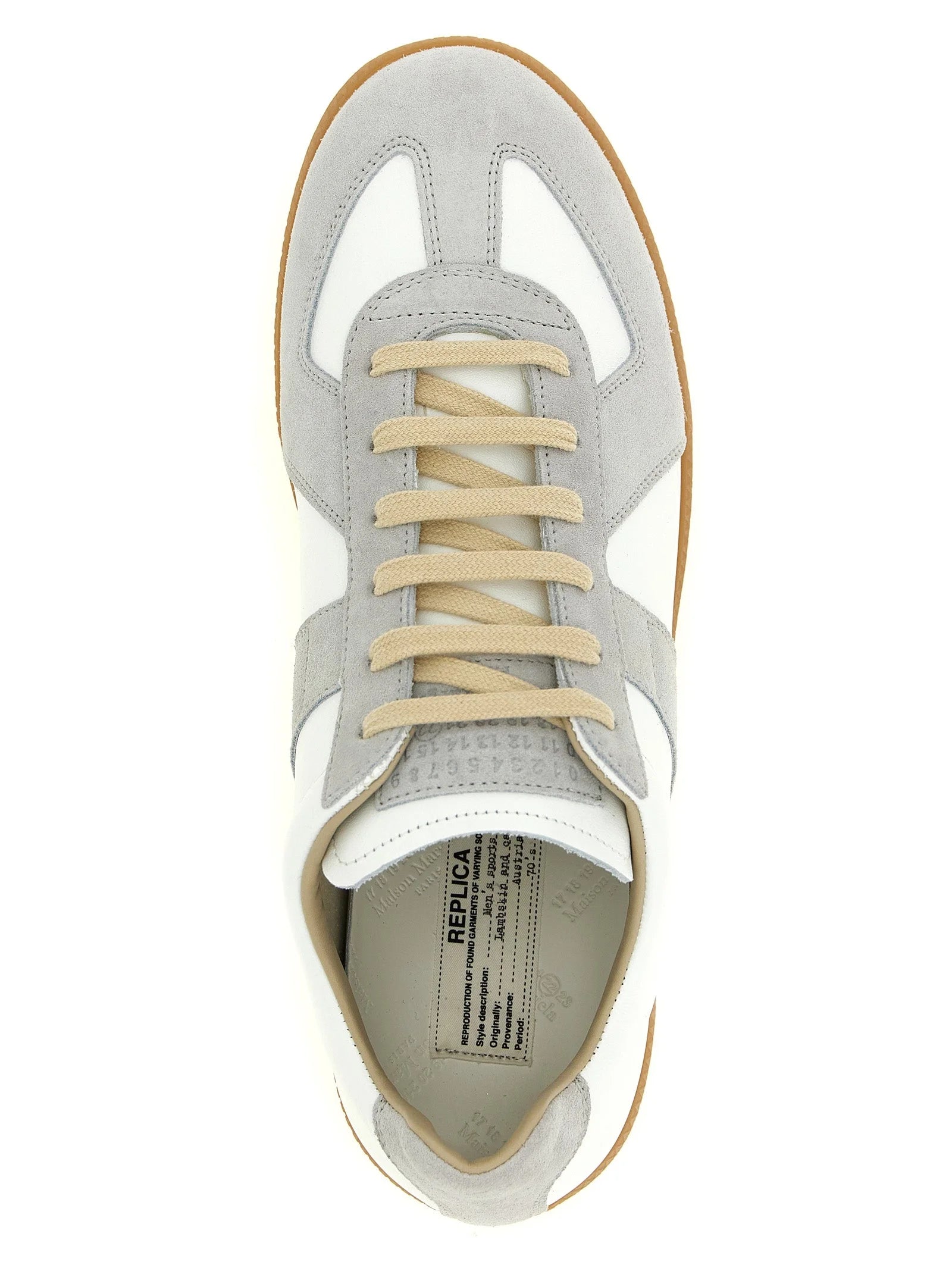 Maison Margiela White Calfskin Sneakers