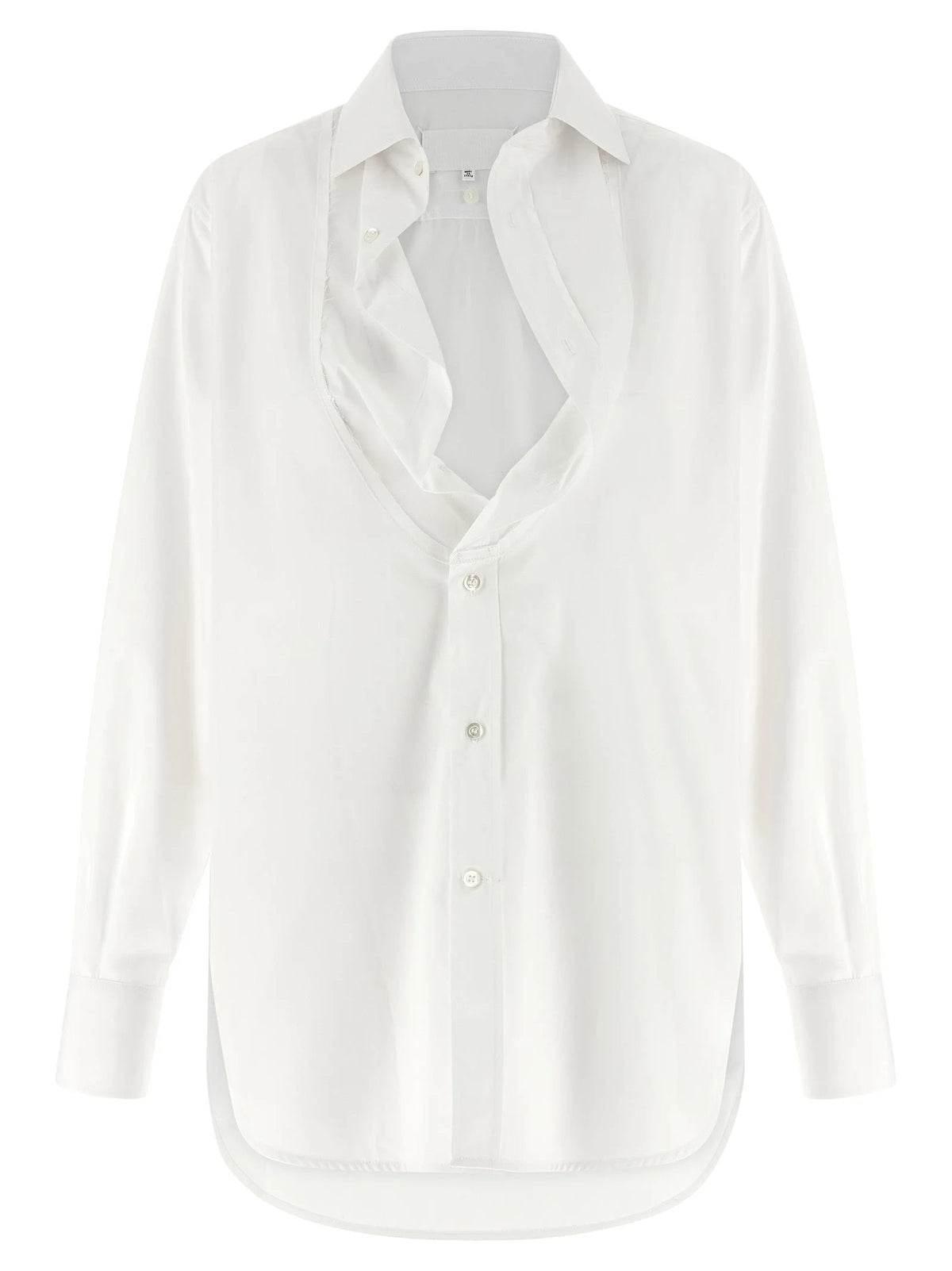 Maison Margiela White Cotton Blouse