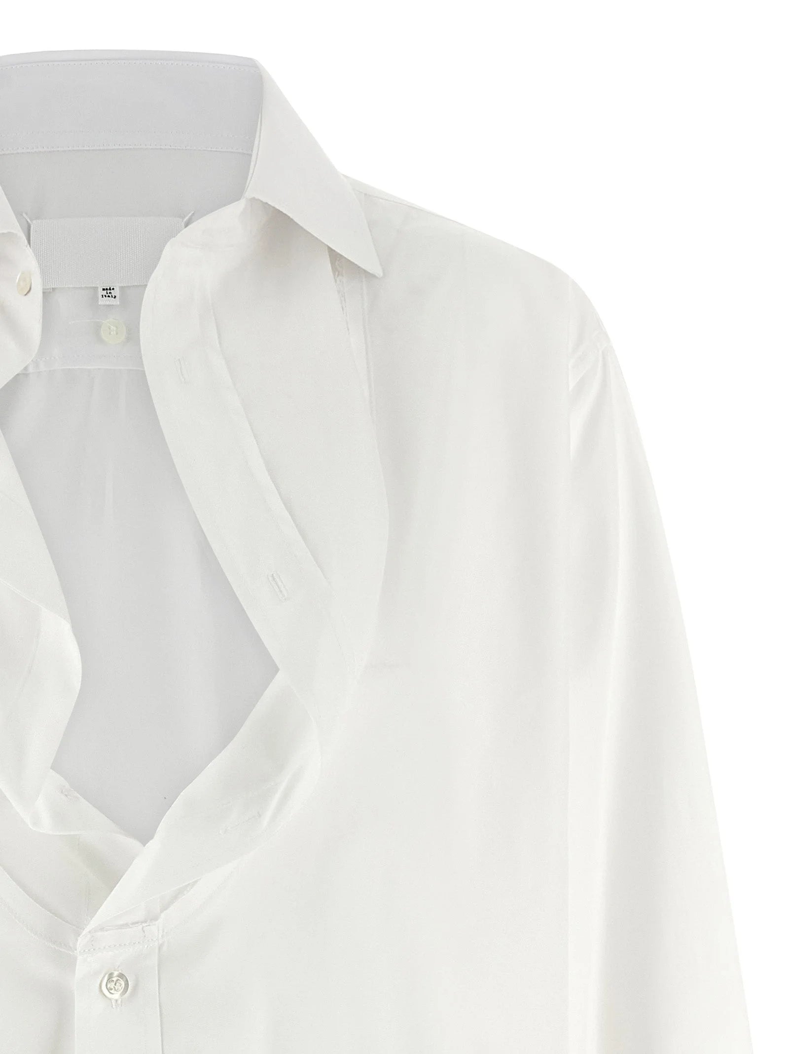 Maison Margiela White Cotton Blouse
