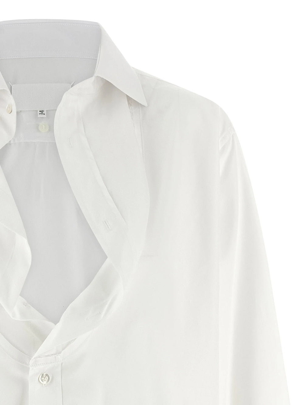 Maison Margiela White Cotton Blouse