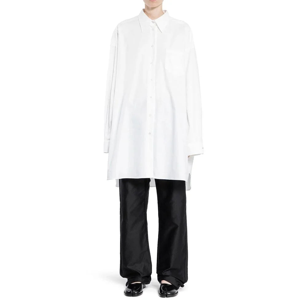 Maison Margiela White Cotton Blouse - S