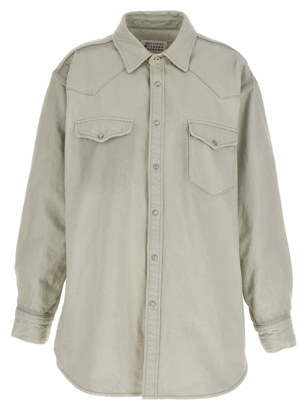 Maison Margiela White Cotton Denim Jacket