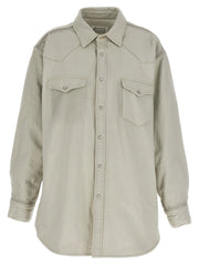 Maison Margiela White Cotton Denim Jacket