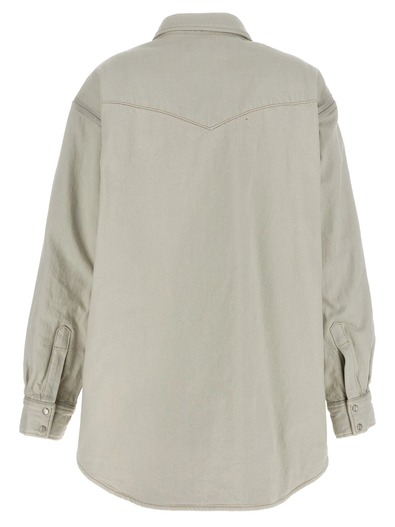 Maison Margiela White Cotton Denim Jacket