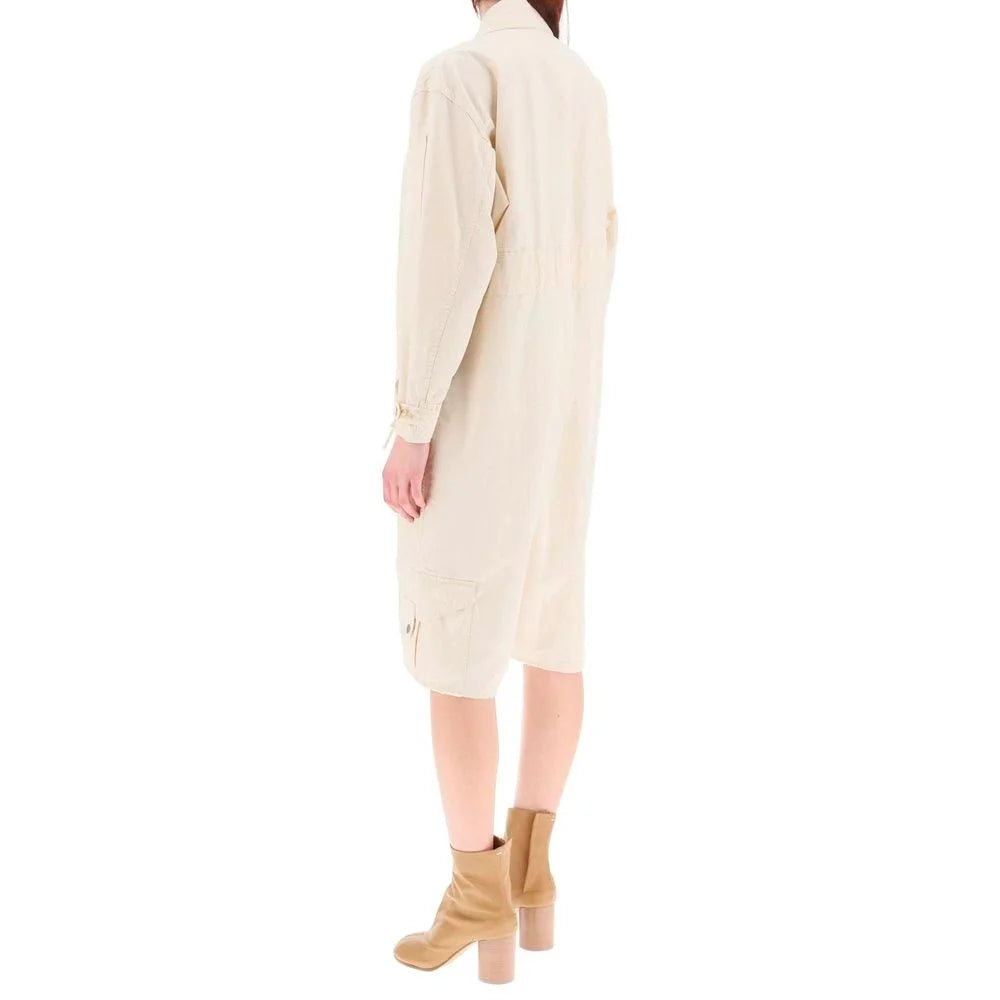Maison Margiela White Cotton Jumpsuit - 40