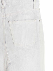 Maison Margiela White Cotton Mini Skirt