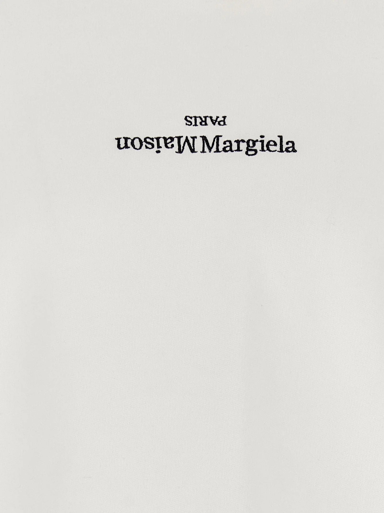 Maison Margiela White Cotton Sweatshirt - 48 | M