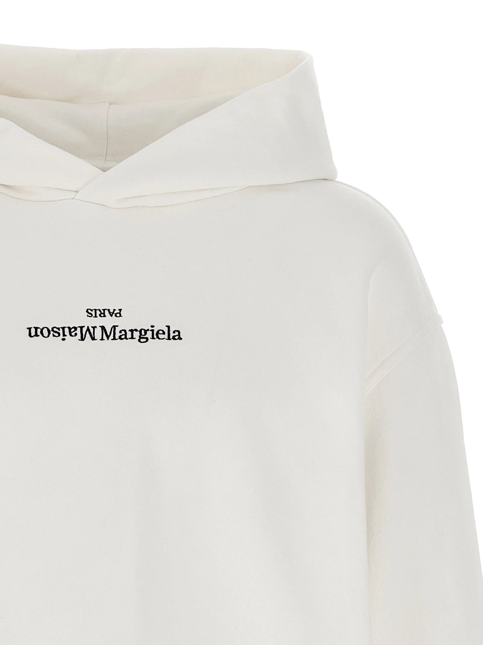 Maison Margiela White Cotton Sweatshirt - 48 | M