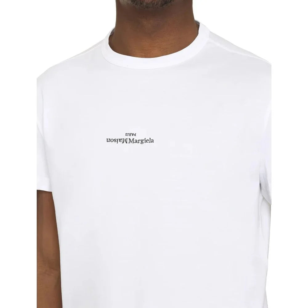 Maison Margiela White Cotton T-Shirt - IT46 | S