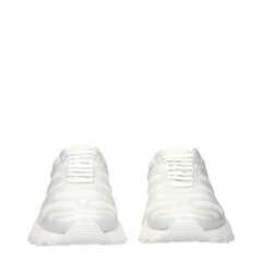 Maison Margiela White Fabric Athletic Sneakers - EU44/US11