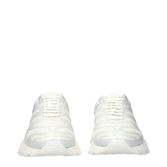 Maison Margiela White Fabric Athletic Sneakers - EU44/US11