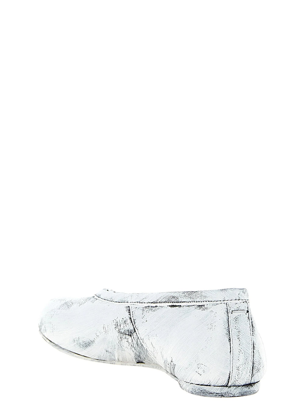 Maison Margiela White Lambskin Ballet Flats