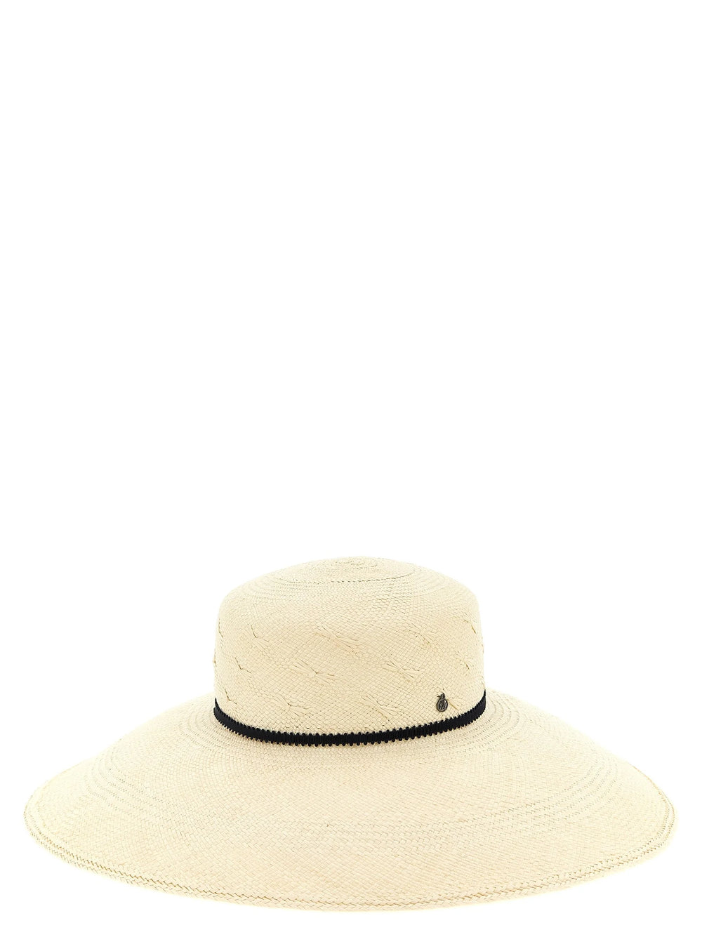 Maison Michel Beige Fabric Sunhat - S