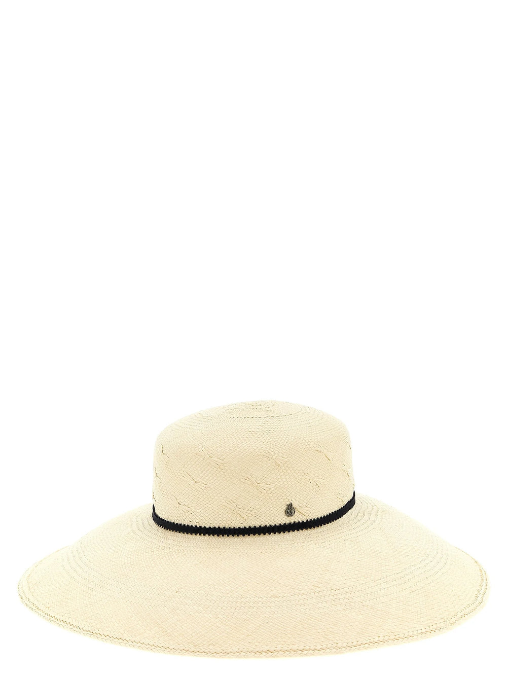 Maison Michel Beige Fabric Sunhat - S