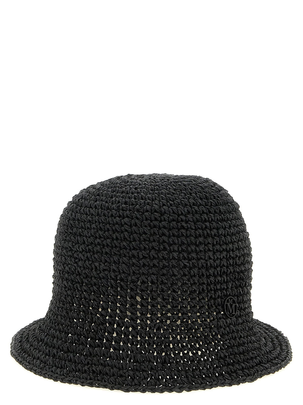 Maison Michel Black Papier Bucket Hat - UNI