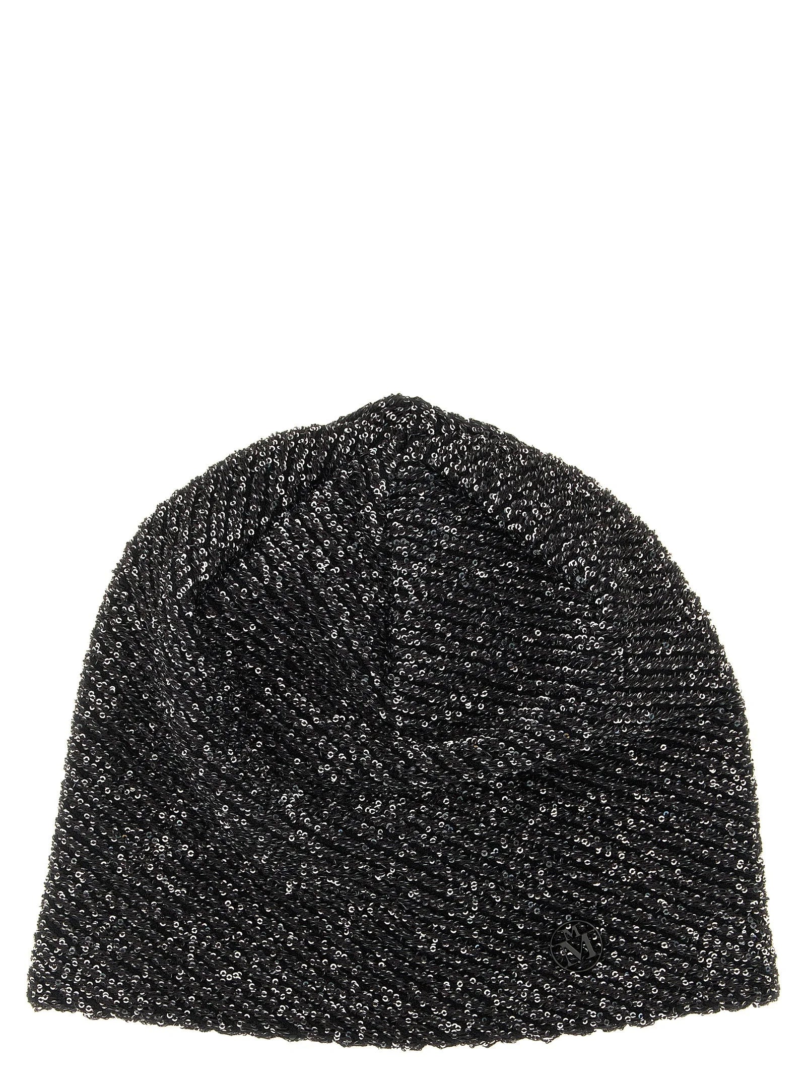 Maison Michel Black Wool Beanie - UNI