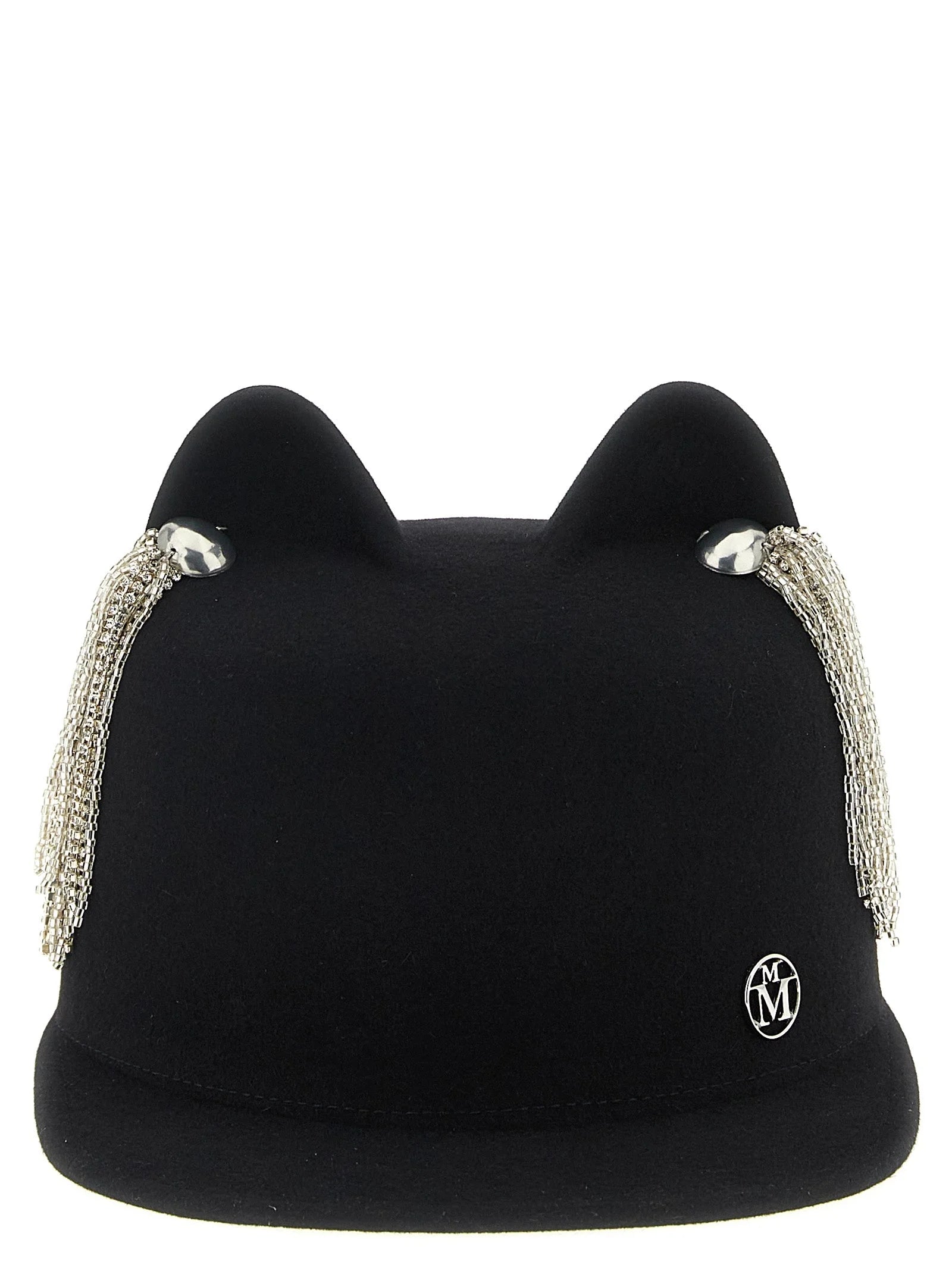 Maison Michel Black Wool Hat - S