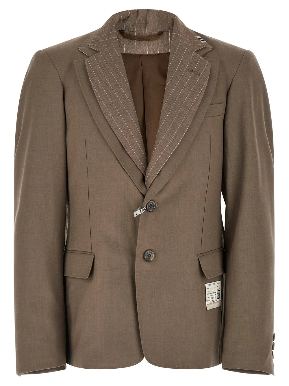 Maison Mihara Yasuhiro Beige Wool Blazer - IT46 | S