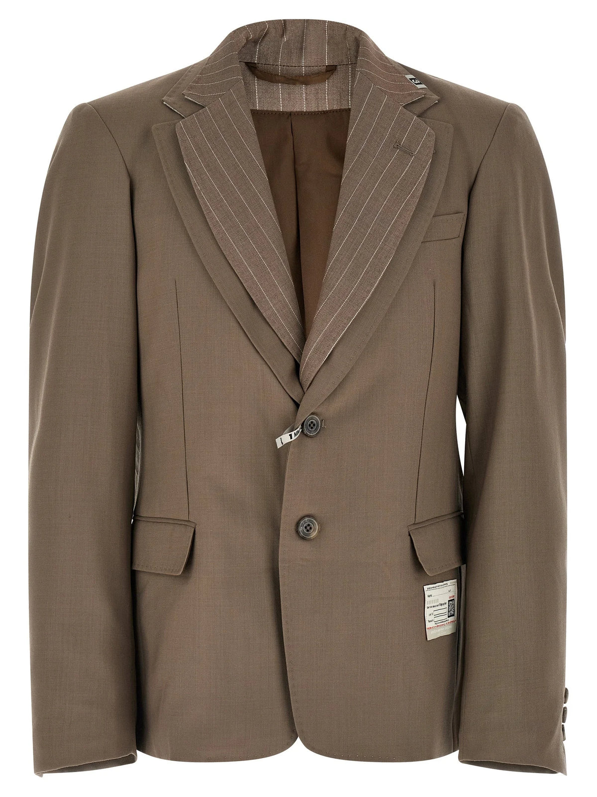 Maison Mihara Yasuhiro Beige Wool Blazer - IT46 | S
