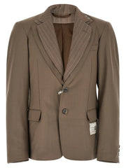 Maison Mihara Yasuhiro Beige Wool Blazer - IT46 | S