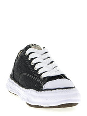 Maison Mihara Yasuhiro Δίχρωμα Sneakers από Δέρμα Μοσχαριού