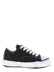 Maison Mihara Yasuhiro Δίχρωμα Sneakers από Δέρμα Αγελάδας