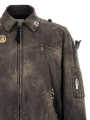 Maison Mihara Yasuhiro Black Cotton Bomber - IT46 | S