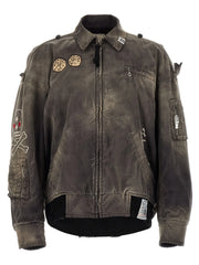 Maison Mihara Yasuhiro Black Cotton Bomber - IT46 | S