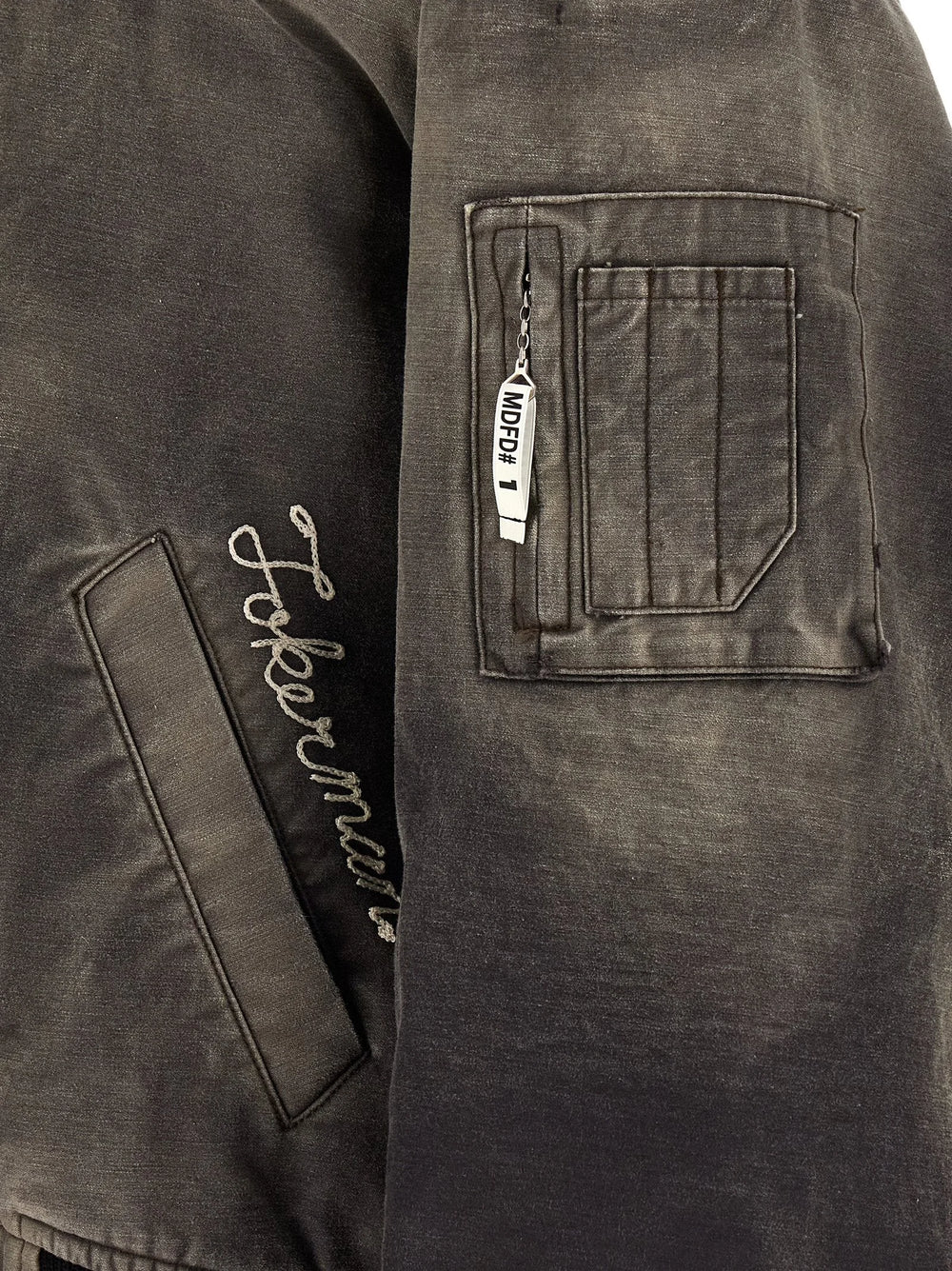 Maison Mihara Yasuhiro Black Cotton Bomber - IT46 | S