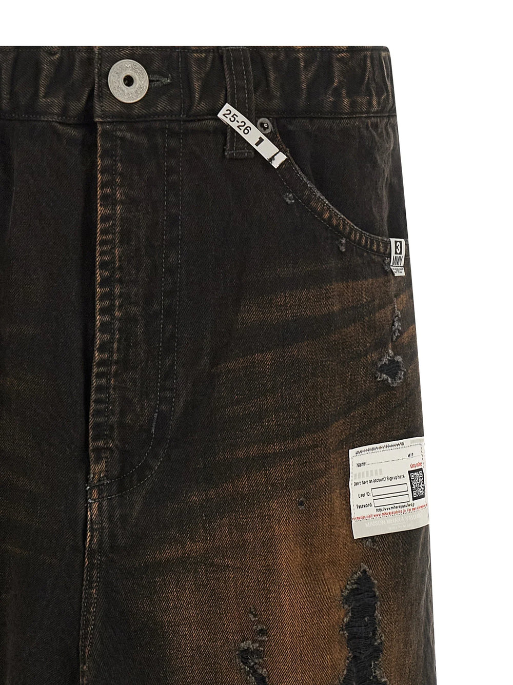 Maison Mihara Yasuhiro Black Cotton Casual Pants - IT46 | S