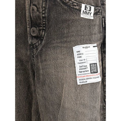 Maison Mihara Yasuhiro Black Cotton Jeans Denim - IT36 | XS