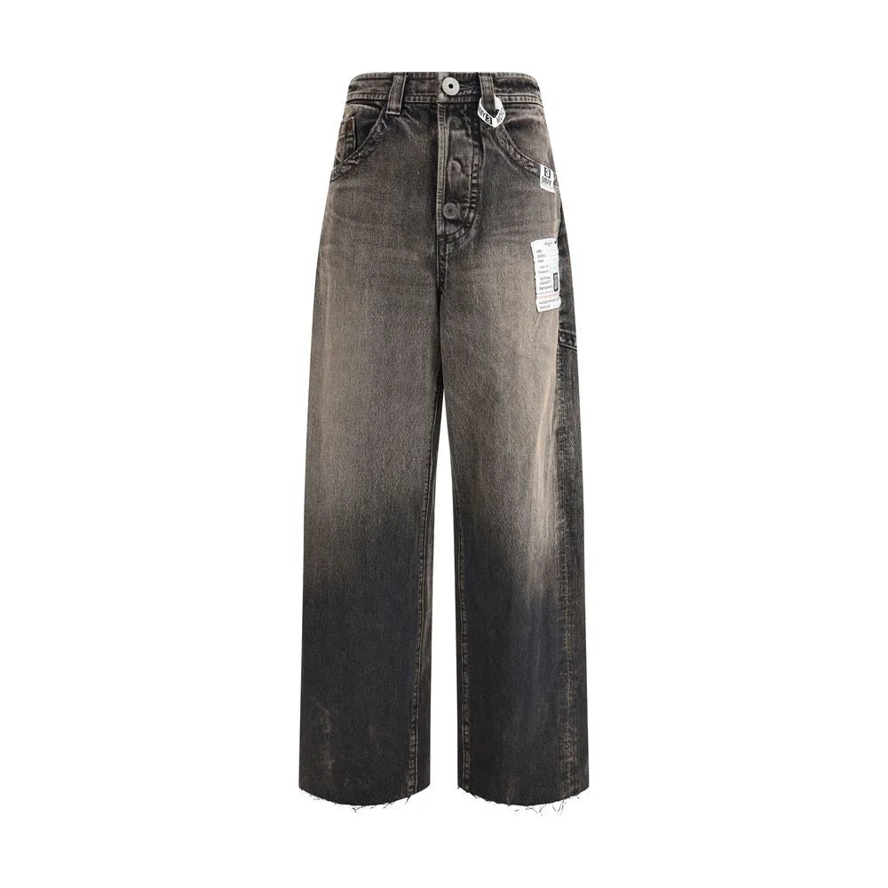 Maison Mihara Yasuhiro Black Cotton Jeans Denim - IT36 | XS