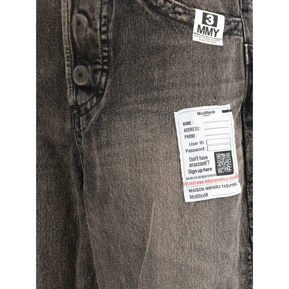 Maison Mihara Yasuhiro Black Cotton Jeans Denim - IT38 | S