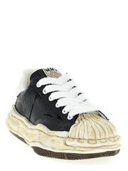 Maison Mihara Yasuhiro Black Cotton Sneakers - EU 40 | US 7