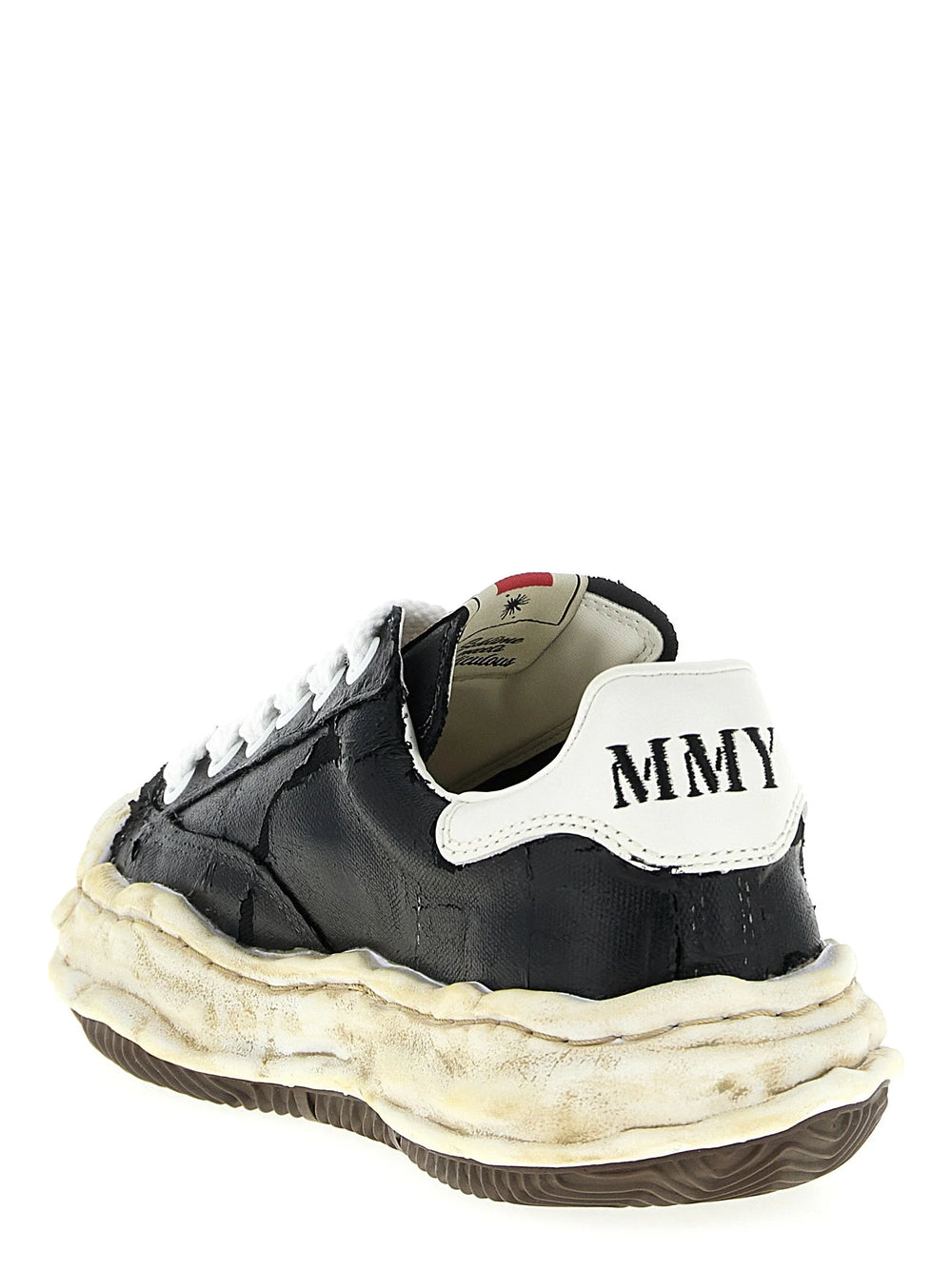 Maison Mihara Yasuhiro Black Cotton Sneakers - EU 40 | US 7