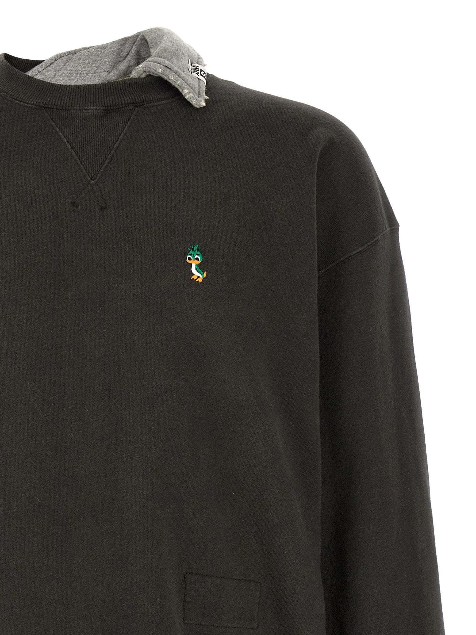 Maison Mihara Yasuhiro Black Cotton Sweatshirt - IT46 | S