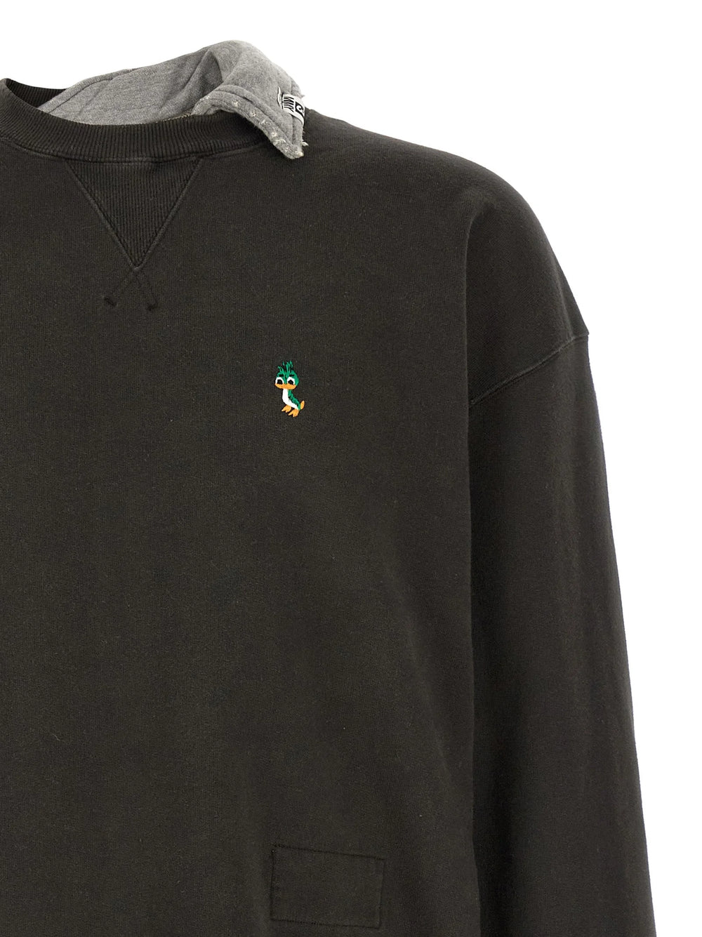Maison Mihara Yasuhiro Black Cotton Sweatshirt - IT46 | S