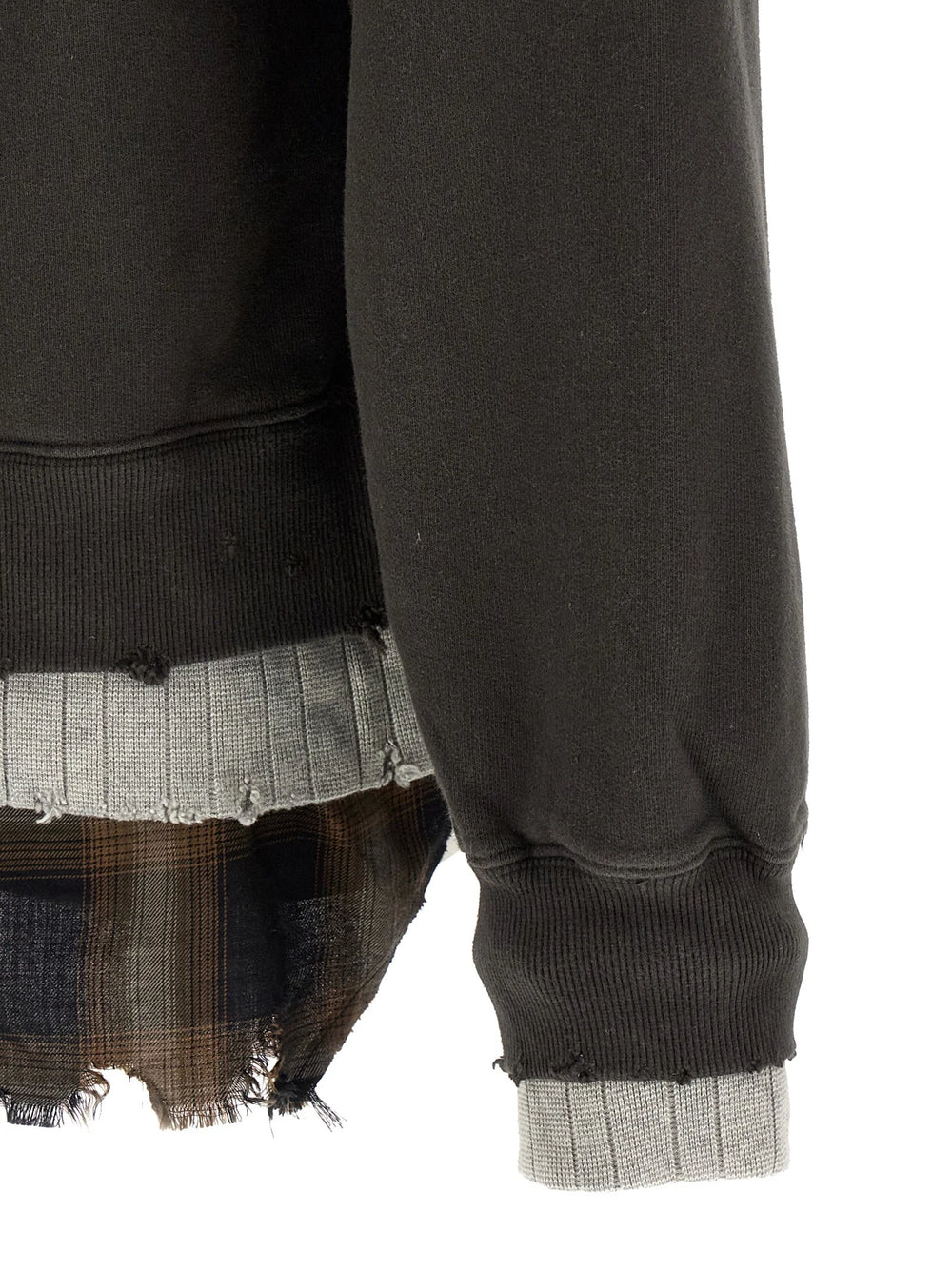 Maison Mihara Yasuhiro Black Cotton Sweatshirt - IT46 | S
