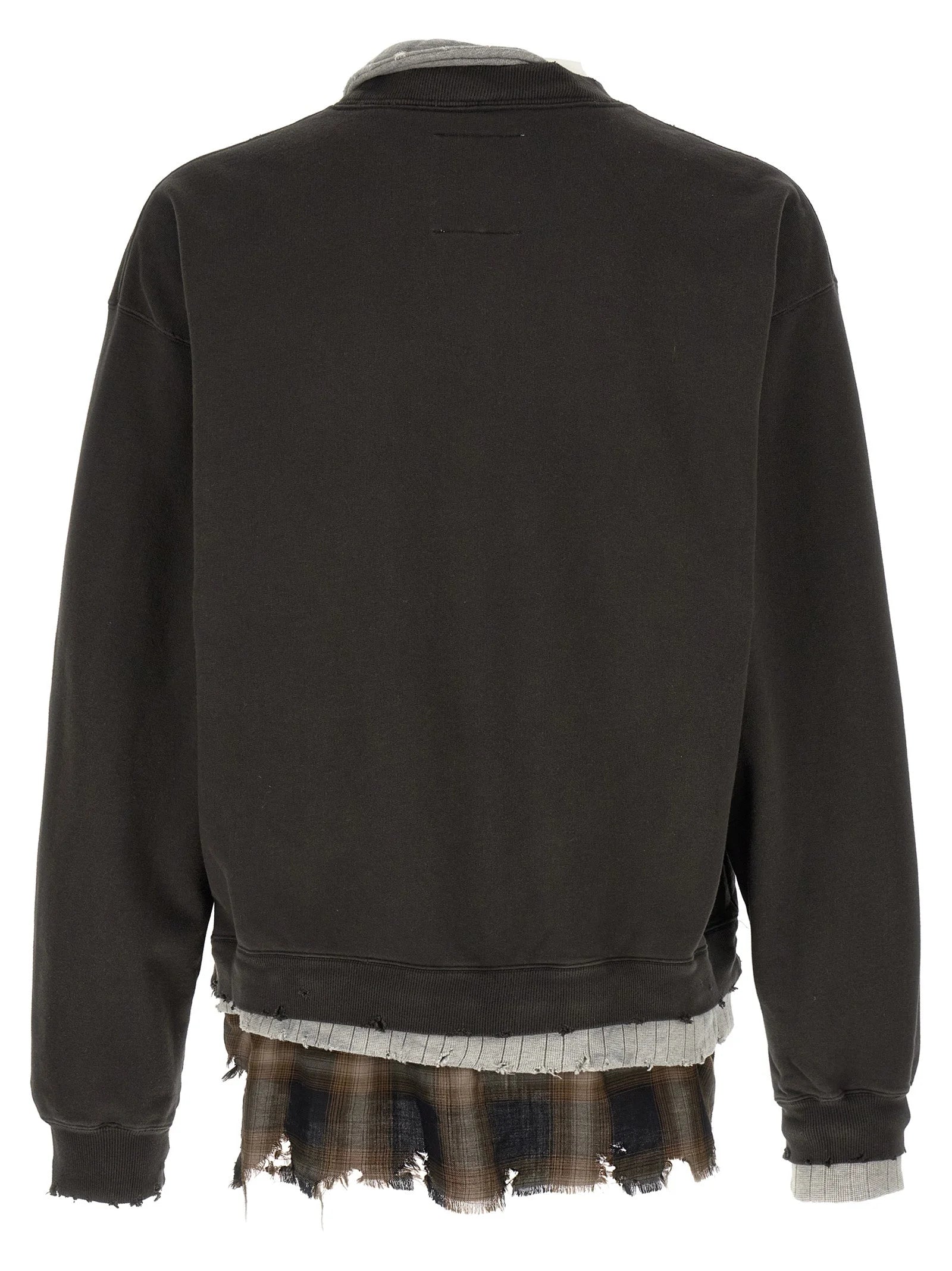 Maison Mihara Yasuhiro Black Cotton Sweatshirt - IT46 | S