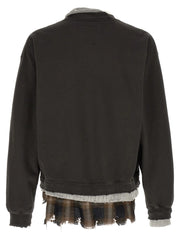 Maison Mihara Yasuhiro Black Cotton Sweatshirt - IT46 | S
