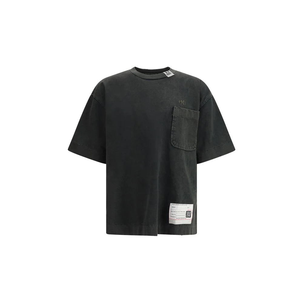 Maison Mihara Yasuhiro Black Cotton T-Shirt - IT48 | M