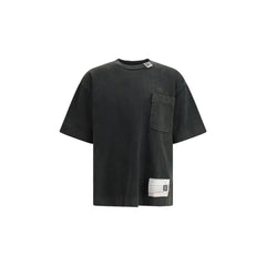 Maison Mihara Yasuhiro Black Cotton T-Shirt - IT48 | M