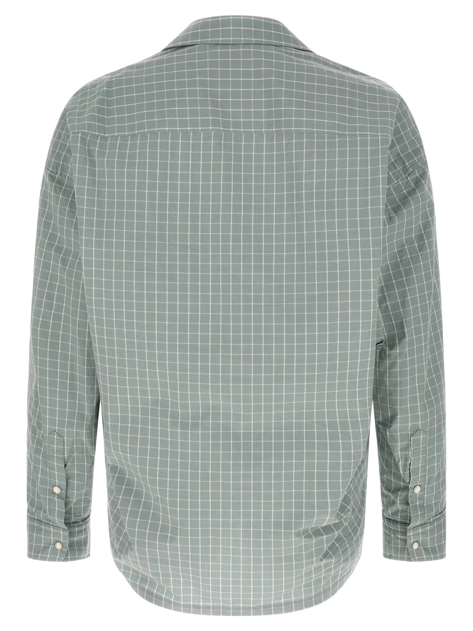 Maison Mihara Yasuhiro Blue Cotton Blouse