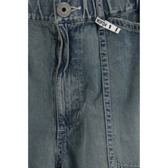 Maison Mihara Yasuhiro Blue Cotton Relaxed Fit Jeans