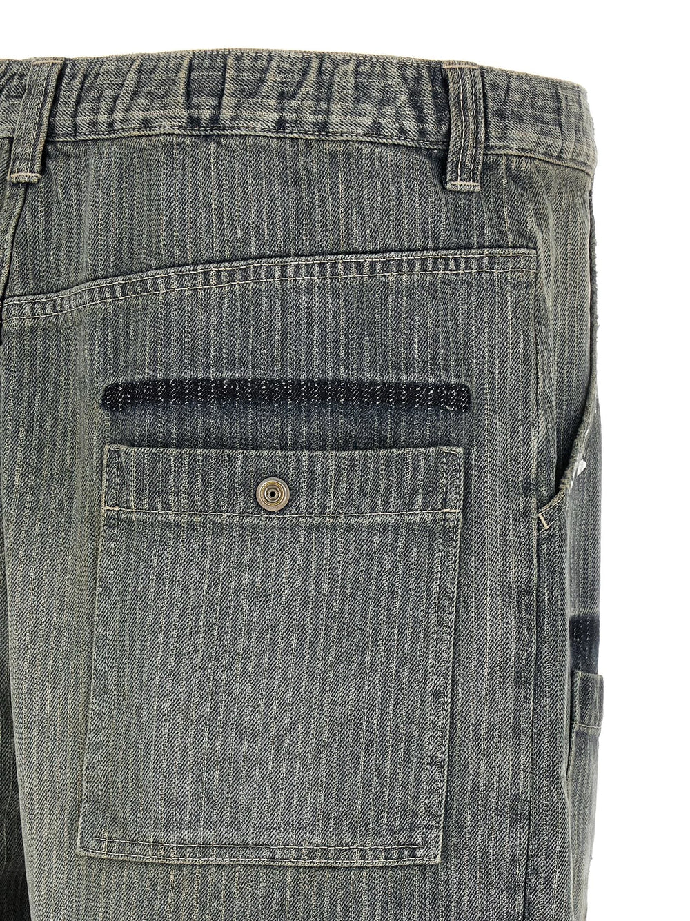 Maison Mihara Yasuhiro Blue Cotton Tapered Jeans - 48 | M