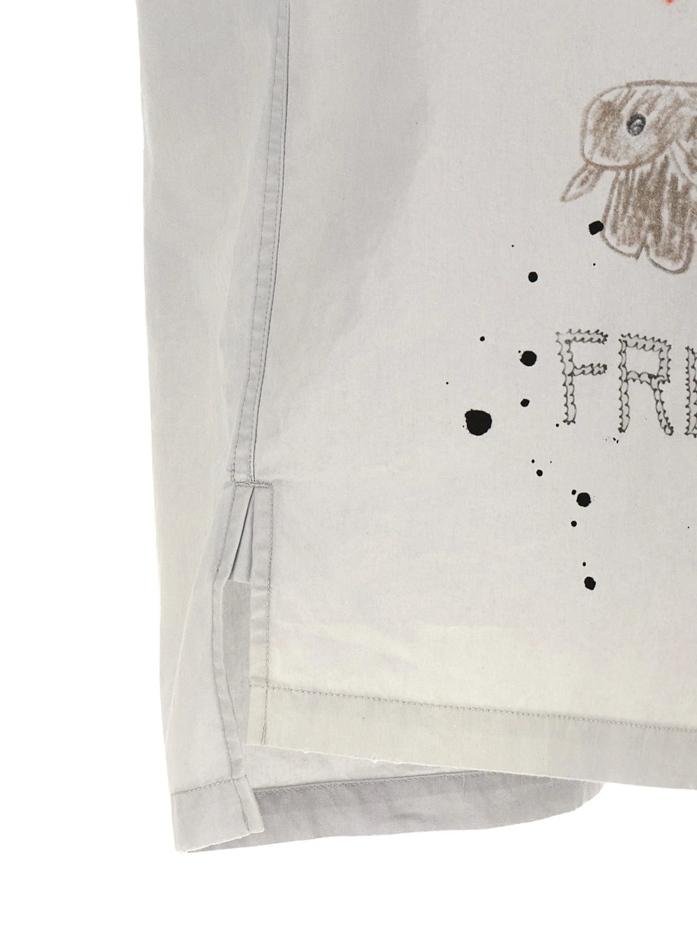 Maison Mihara Yasuhiro Gray Cotton Blouse