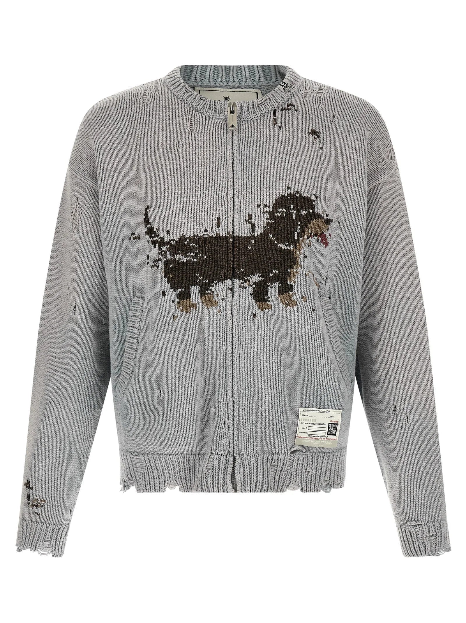 Maison Mihara Yasuhiro Gray Cotton Cardigan - 48 | M