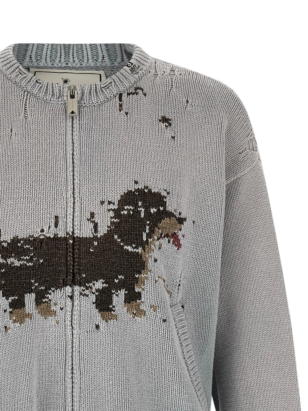 Maison Mihara Yasuhiro Gray Cotton Cardigan - 48 | M