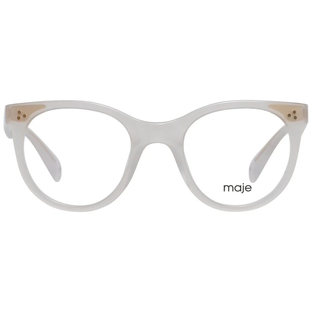 Maje White Women Glasses Frame - Eyeglasses